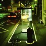 Electric Shadows - Abri-bus, rue de Charonne,  Paris 2000