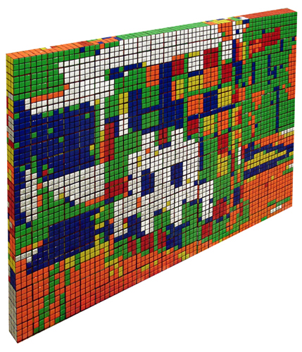 Rubik Space Landscape